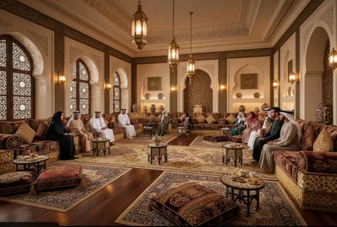 Comparison of Arabic tent fabric samples